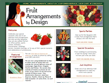 Tablet Screenshot of fruitbydesignak.com